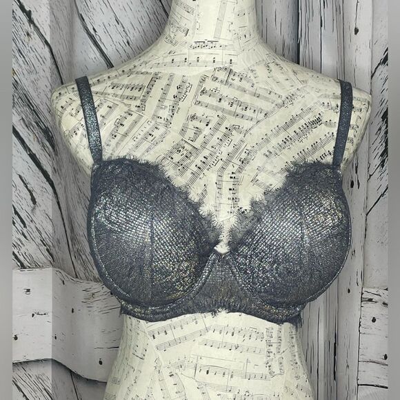 Victoria’s Secret Dream Angels Lined Demi Bra Underwire Lace 34DDD - Picture 1 of 6